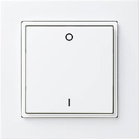 55x55 Funkschalter Licht Gira E2 reinweiß